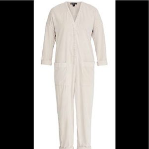 James Perse Jumpsuit Ivory Off White Ultra Fine. NEW